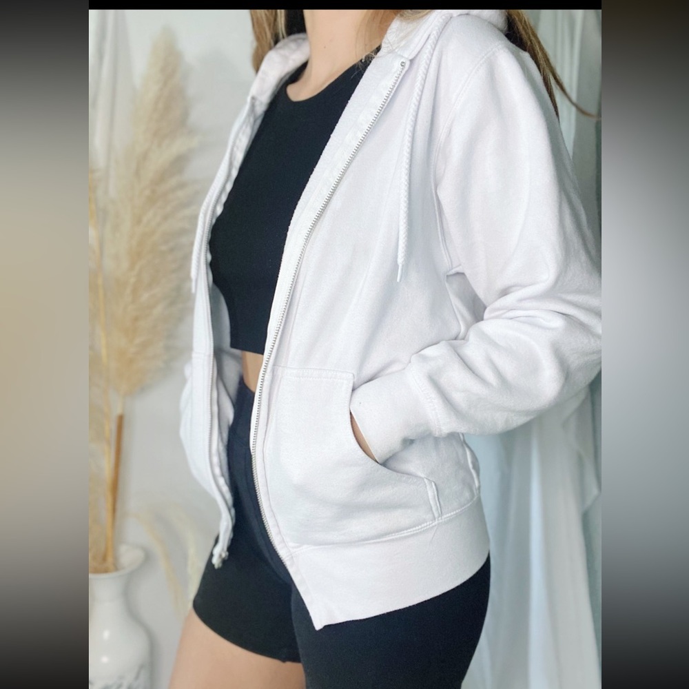 NEW white hoodie